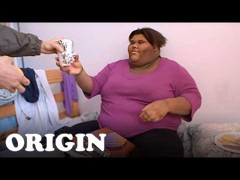 17 Year Old Tanisha Weighs Over 500lbs But She Is Determined To Get In Shape