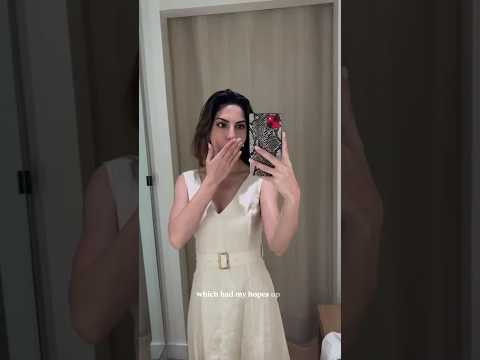 Come shopping with me to find the PERFECT day dress #shopwithme #springdress