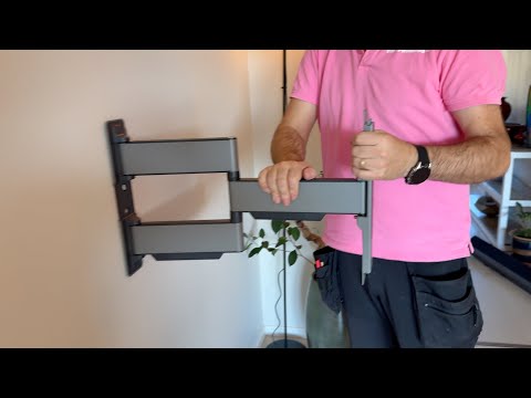 Is this the easiest full motion TV mount to install ever? Vogels TVM 5445 unboxing and installation