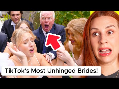Watching Tiktoks Until I Find The World's Worst Bridezilla - COMPILATION