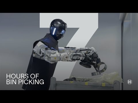 HMND 01 Humanoid Robot Performs Bin Picking for 7 Hours