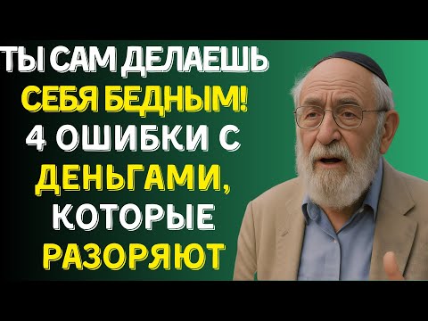 Почему вы бедны? 4 ошибки с деньгами, которые делают вас нищими | Еврейская Финансовая Мудрость