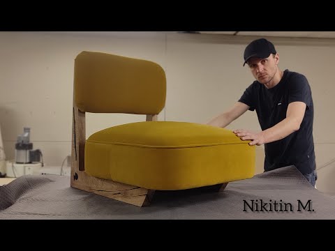 HOW to MAKE an ARMCHAIR. КРЕСЛО ДЛЯ ОТДЫХА