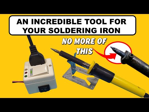 Now your Soldering Iron will last for many years with this Simple TOOL