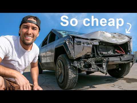 I Bought a Totaled Cybertruck...