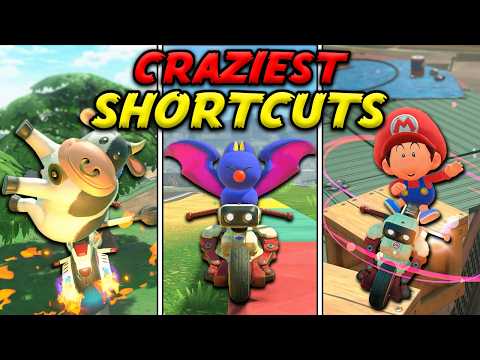 The CRAZIEST Shortcut on Every Mario Kart World Track!