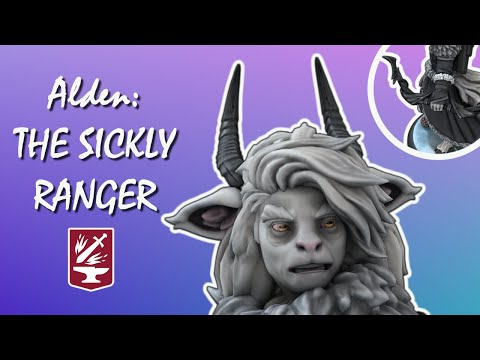 Designing Sickly Ranger | Hero Forge Mini Breakdown