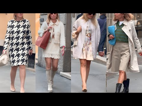 Latest Luxury Fashion Trends👠🇮🇹 October 2025 Milan Street Style