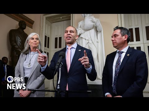 WATCH LIVE: Jeffries holds news conference as Senate grapples with DHS funding standoff