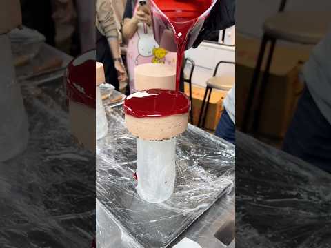 #mirror #mirrorcake #moussecake#christmas #christmastree #christmascake