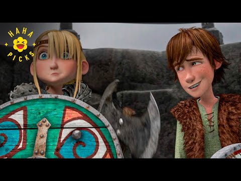 Hiccup Trains to Kill A Dragon | How to Train Your Dragon