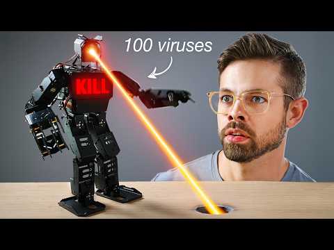 Installing 100 Viruses on a Humanoid Robot