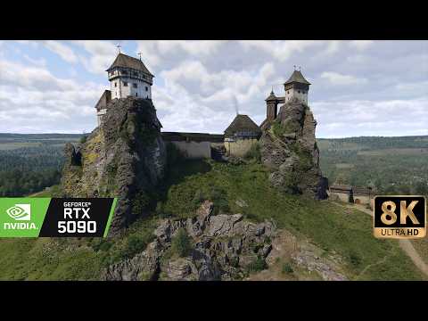 [8K60] Kingdom Come Deliverance 2 - RTX5090 Photorealistic Landscapes - Ultra reshade graphics
