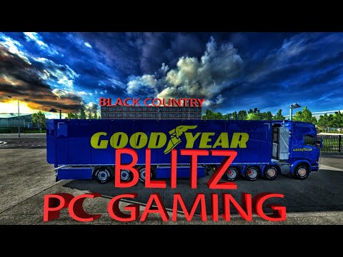 Got my Roll on in Euro Truck Simulator 2 with Tobii Eye tracking Promods 2.41