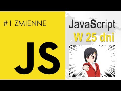 Programowanie w JavaScript |1| Zmienne