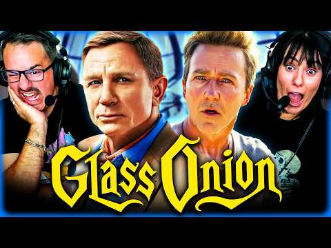 GLASS ONION: A KNIVES OUT MYSTERY (2022) IS HILARIOUSLY TWISTED!! MOVIE REACTION!! Daniel Craig