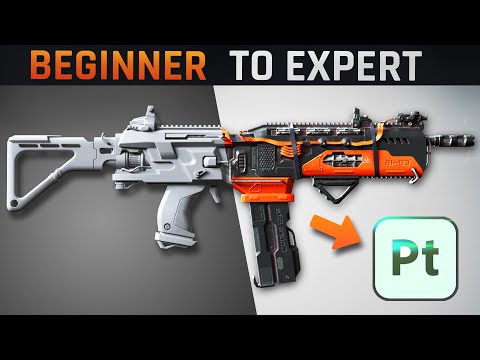 Beginner Tutorial - Texturing in Substance Painter!