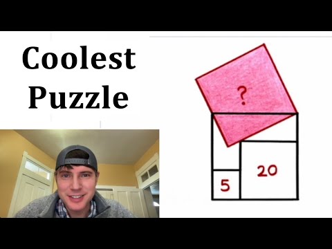 Pink Square Puzzle