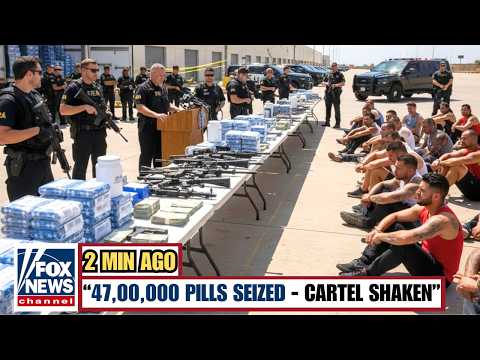 Record 47 Million Fentanyl Pills Seized in Massive DEA Nationwide Crackdown