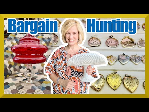 I Thrifted Bar W Field at Round Top & Found AMAZING Pieces!