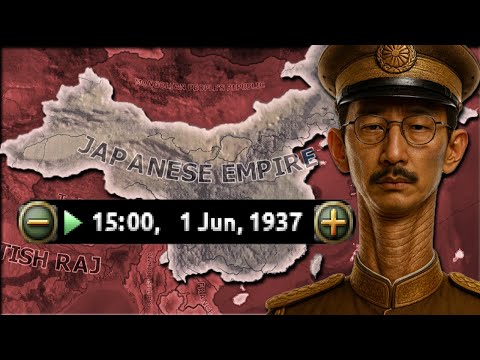 WORLD RECORD! - How Fast Can Japan Annex China in HOI4?