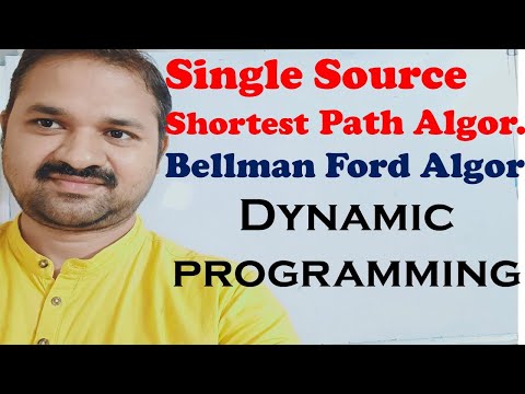 Single Source Shortest Path Algorithm || Dynamic Programming || Bellman Ford Algorithm || DAA