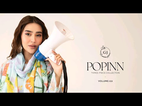 POP IN BY GULL JEE VOL 3 LUXURY DIGITAL PRINTED LAWN COLLECTION 