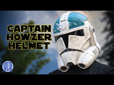 Cardboard CAPTAIN HOWZER Helmet! (The Bad Batch)