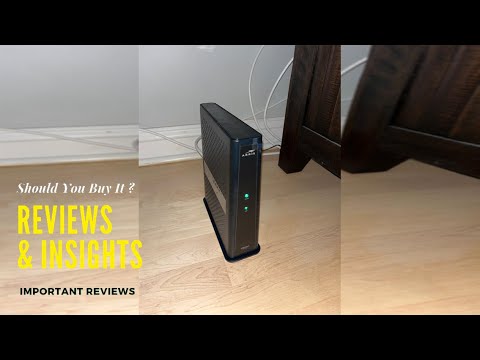 the ARRIS SBG8300 Cable Modem Router Combo | Important details