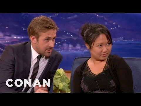 Ryan Gosling Drafts An Interview Buddy From The Audience | CONAN on TBS