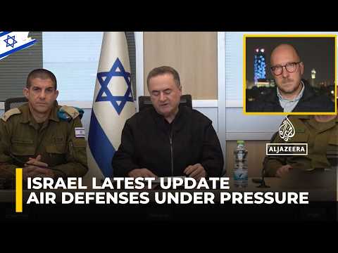 Iran launches missile barrage on Israel | Air defenses under pressure