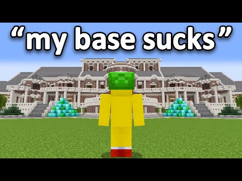 Minecraft when players TRY TOO HARD