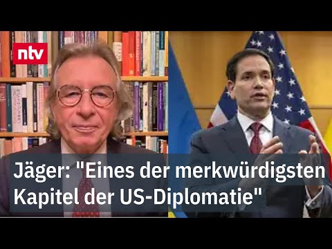 Jäger: "Eines der merkwürdigsten Kapitel der US-Diplomatie" - 28-Punkte-Plan-Chaos | ntv