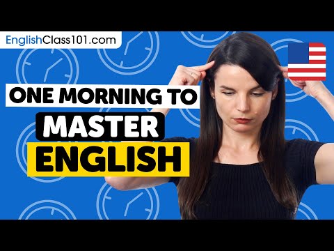 One Morning to Learn English (Perfect for All Beginners)