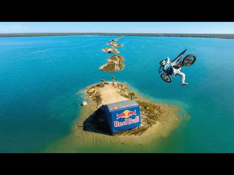 A Supercross Track But Every Jump Is Over Water