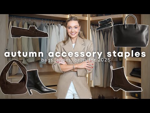 AUTUMN ACCESSORY STAPLES 2025 | Fall Bags, Shoes & Belts 🍁🍂
