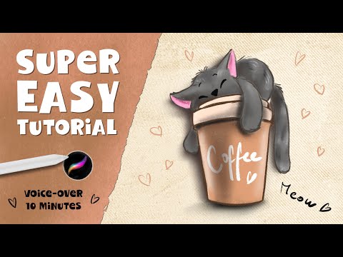 How to Draw a Cute Kitty Super Easy Drawing Tutorial for Beginners