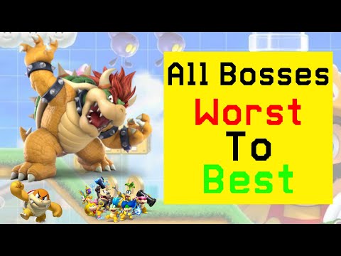 Ranking All The Bosses In Super Mario Maker 2!