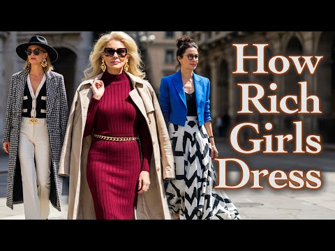 How Rich Girls Dress in 2025 – Top Spring Fashion Trends from Milan’s Streets