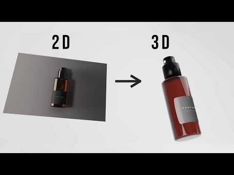 Turn a 2D image to 3D using Blender - Tutorial 2022