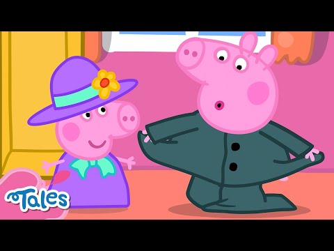 Grown Up Clothes 👔 | Peppa Pig Tales