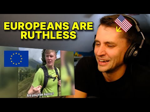 American reacts to European Stereotypes Explained