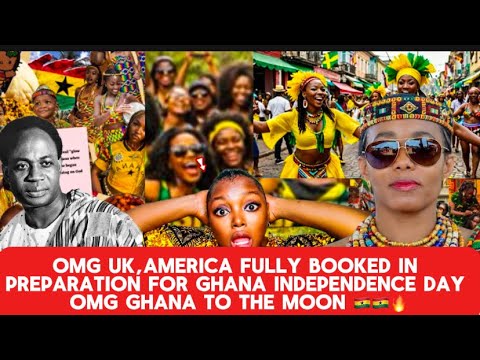 OMG HEY 🇬🇭SEE HOW GHANAIANS ARE MASsIVELy SHUTTING DOWN AMERICA,UK IN PREPARATION FOR INDEPENDENCE😳