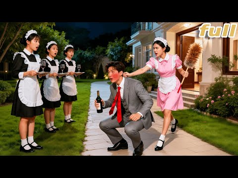 No One Dare Discipline This Drunk CEO! Only A Wild Maid Whipped Him & Hauled Him Home! Love Sparked!