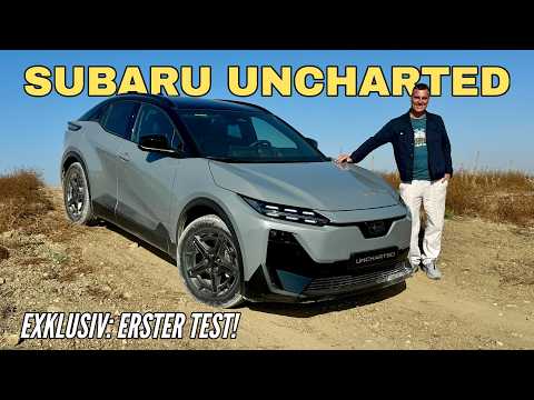 SUBARU UNCHARTED 2026: Electric CROSSTREK brother tested | All-wheel drive | Off-road | Review