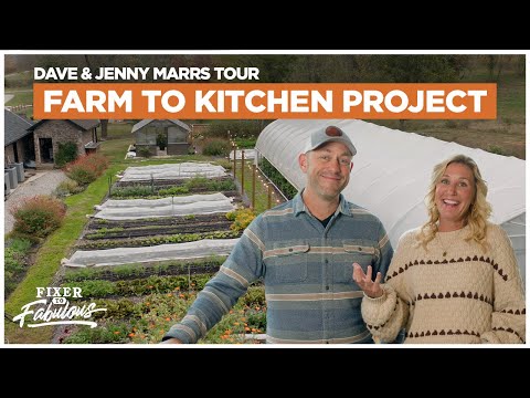 Touring the Farm Behind a Crop-to-Kitchen Restaurant with Dave & Jenny | Fixer to Fabulous | HGTV