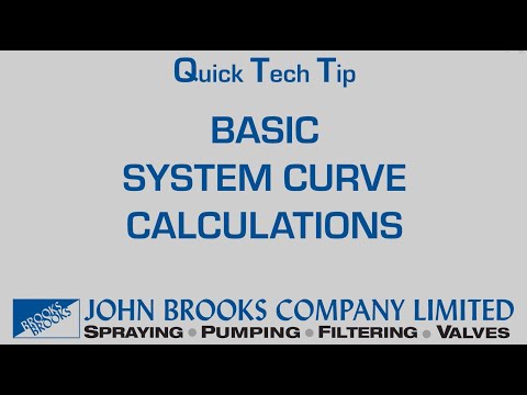 Basic System Curve Calculations by John Brooks Company