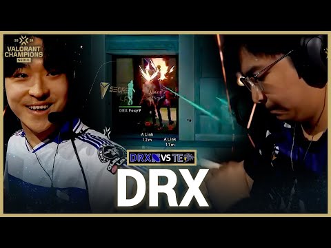 TE의 멘탈을 나가게 한 고점 터져버린 베인ㄷㄷ｜DRX vs TE [2024 발로란트 챔피언스]