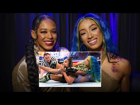 Bianca Belair and Sasha Banks react to WrestleMania 37 main event match: WWE Playback