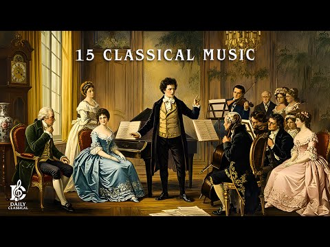 15 Best of Classical Music Pieces for The Heart and Soul | Handel, Vivaldi, Beethoven, Chopin, Bach